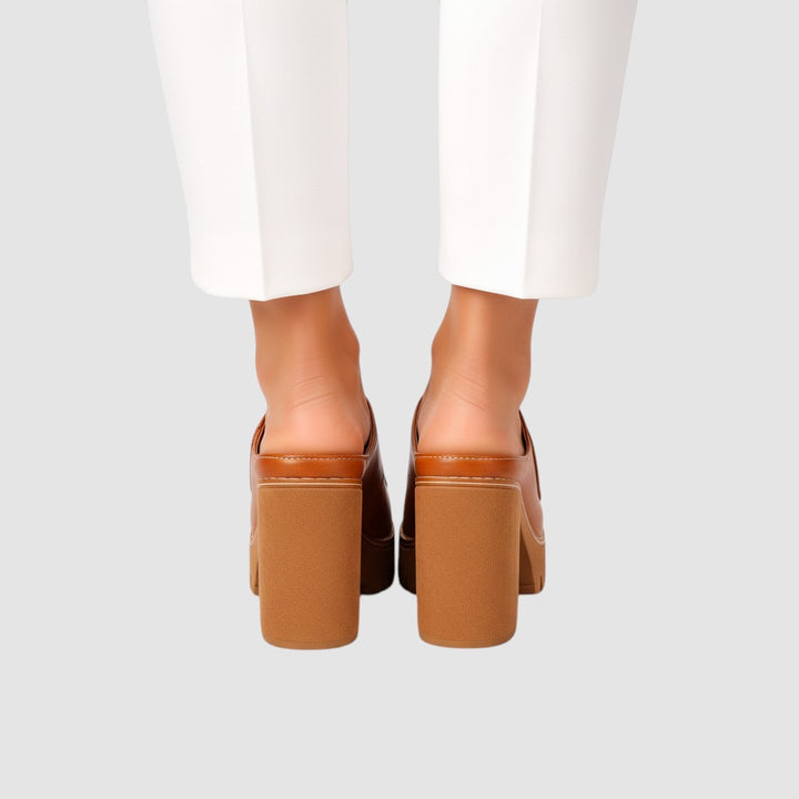 LOUISE | PLATFORM MULE SANDALS