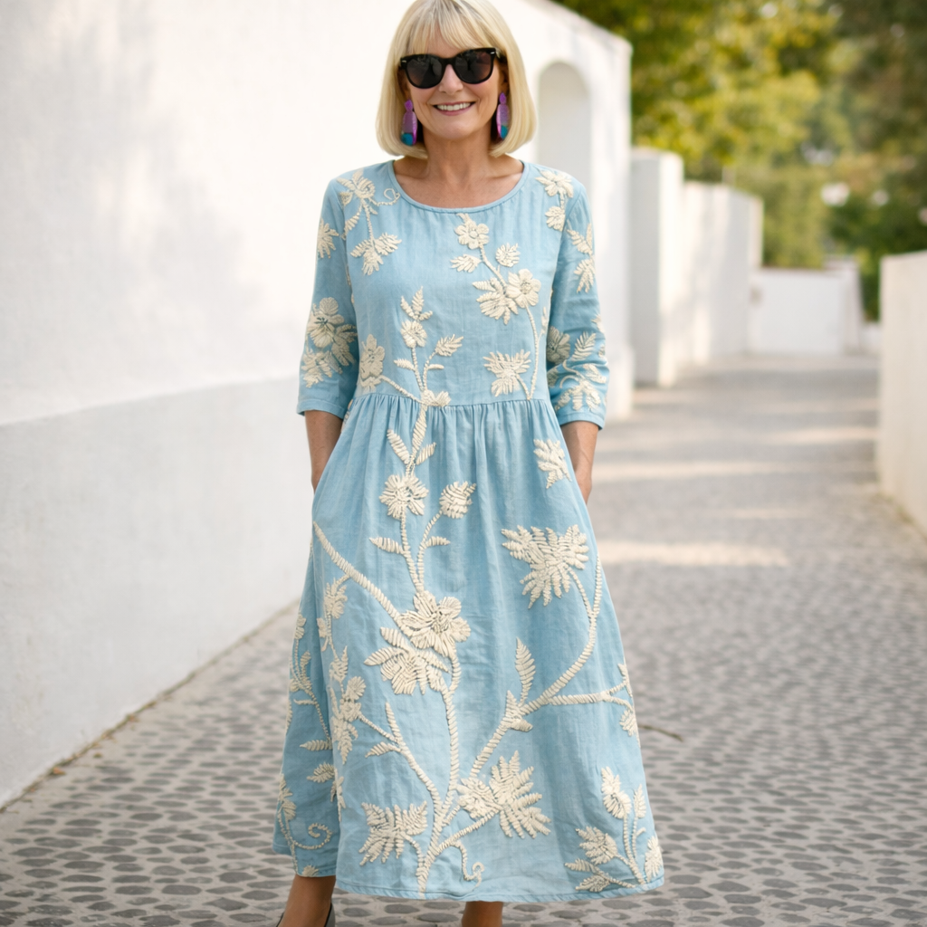 NELLY | MAXI DRESS - FLORAL PATTERN