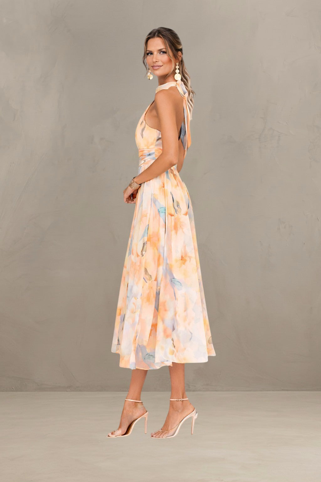 ESTHER | HALTER NECK SUMMER DRESS