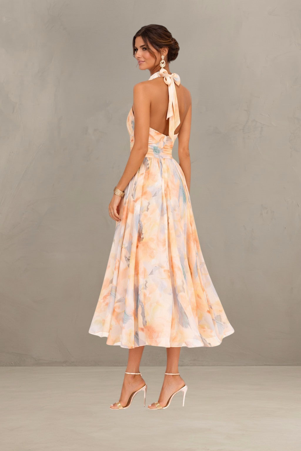 ESTHER | HALTER NECK SUMMER DRESS