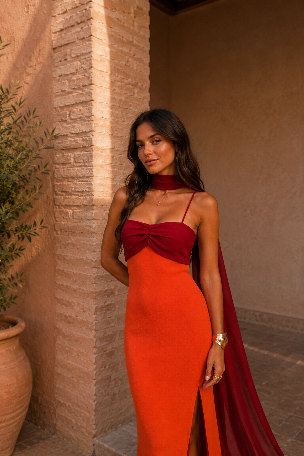 ALESSIA | LIMITED EDITION SUNSET MAXI DRESS