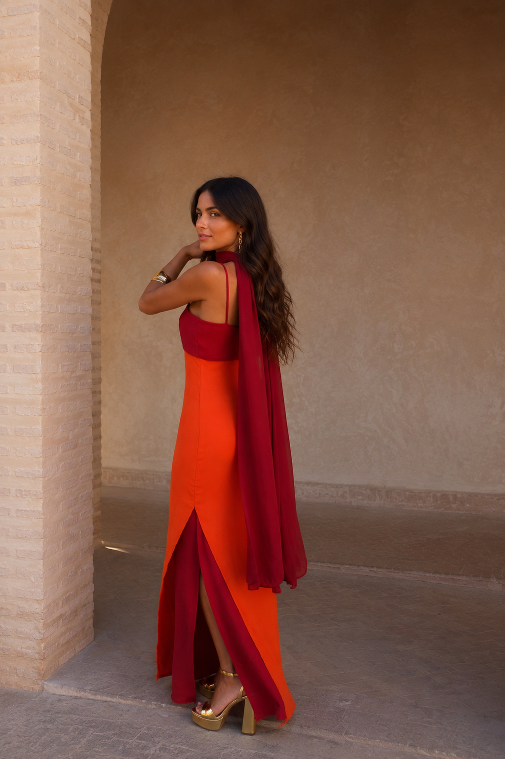 ALESSIA | LIMITED EDITION SUNSET MAXI DRESS