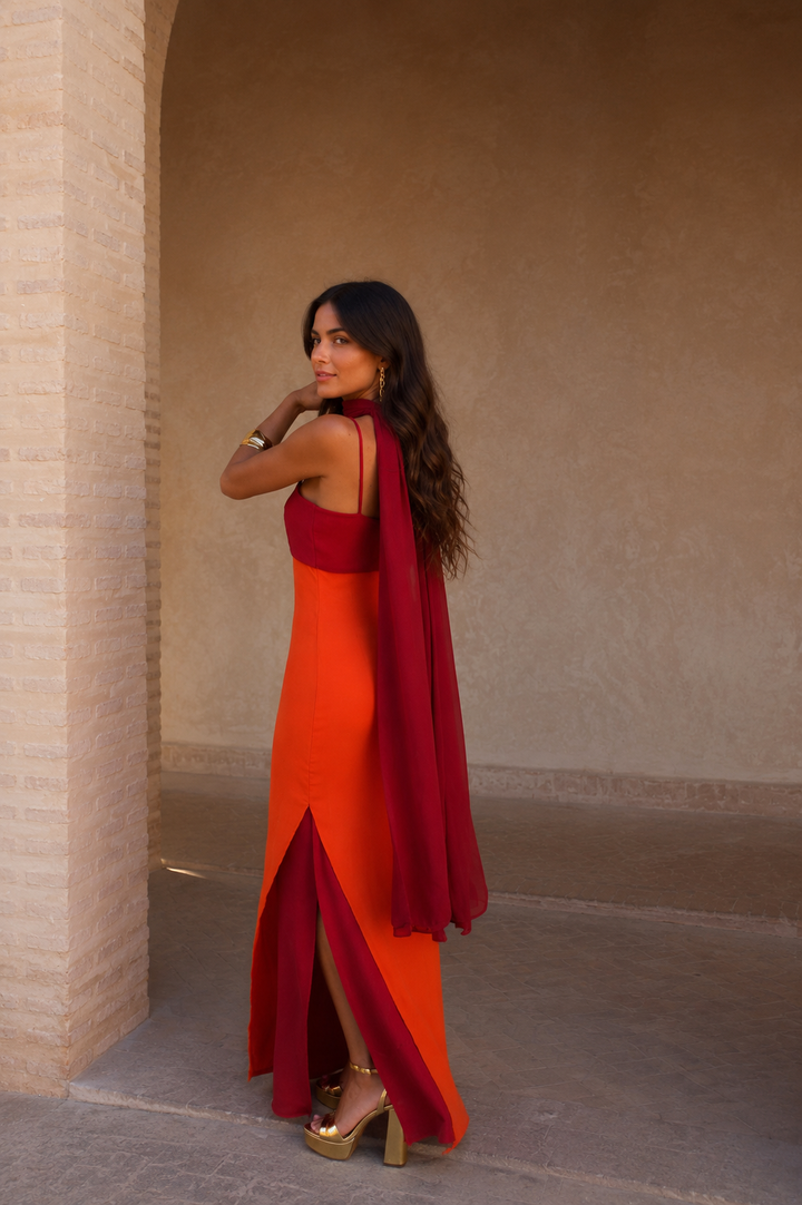 ALESSIA | LIMITED EDITION SUNSET MAXI DRESS