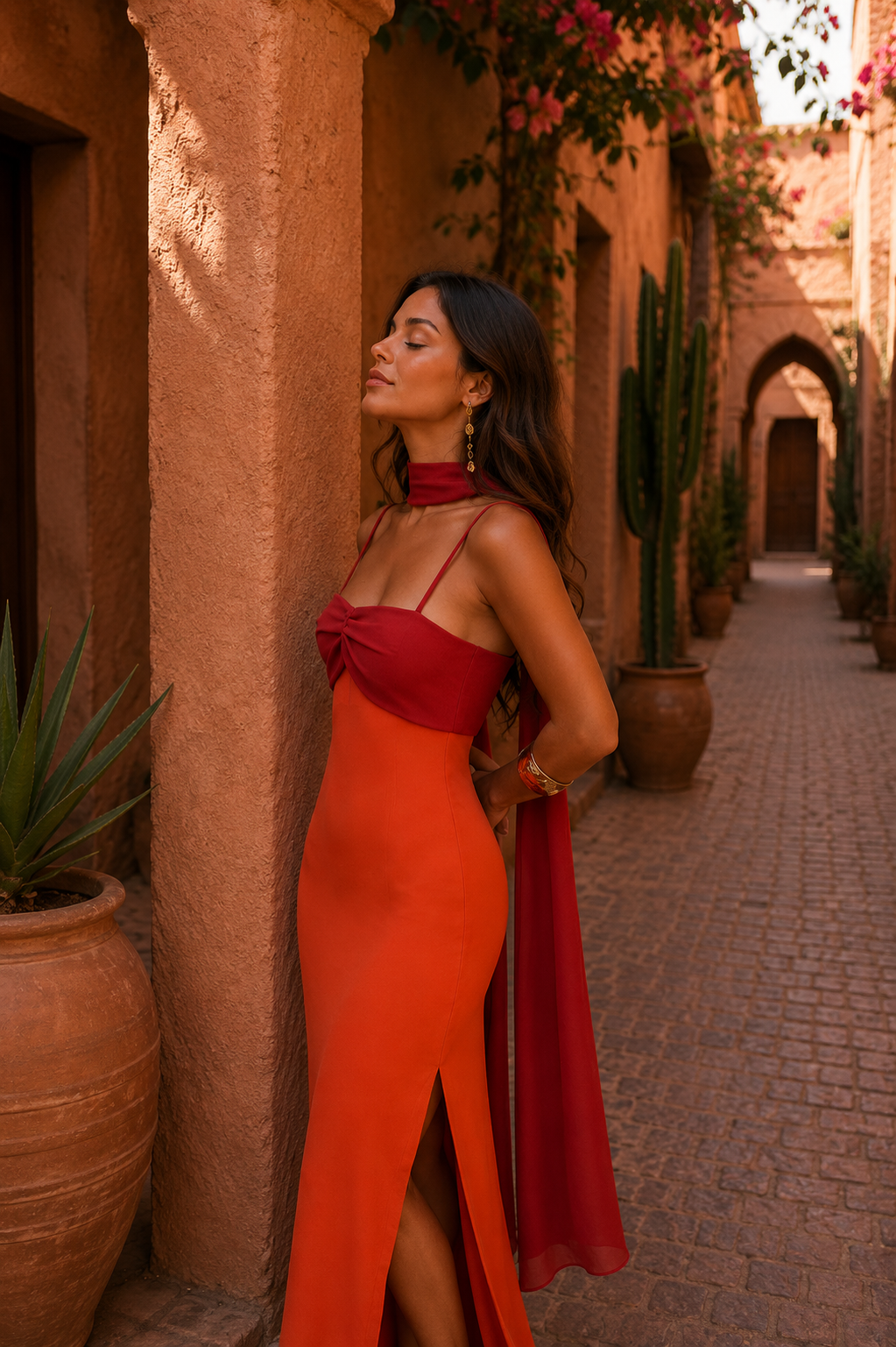 ALESSIA | LIMITED EDITION SUNSET MAXI DRESS