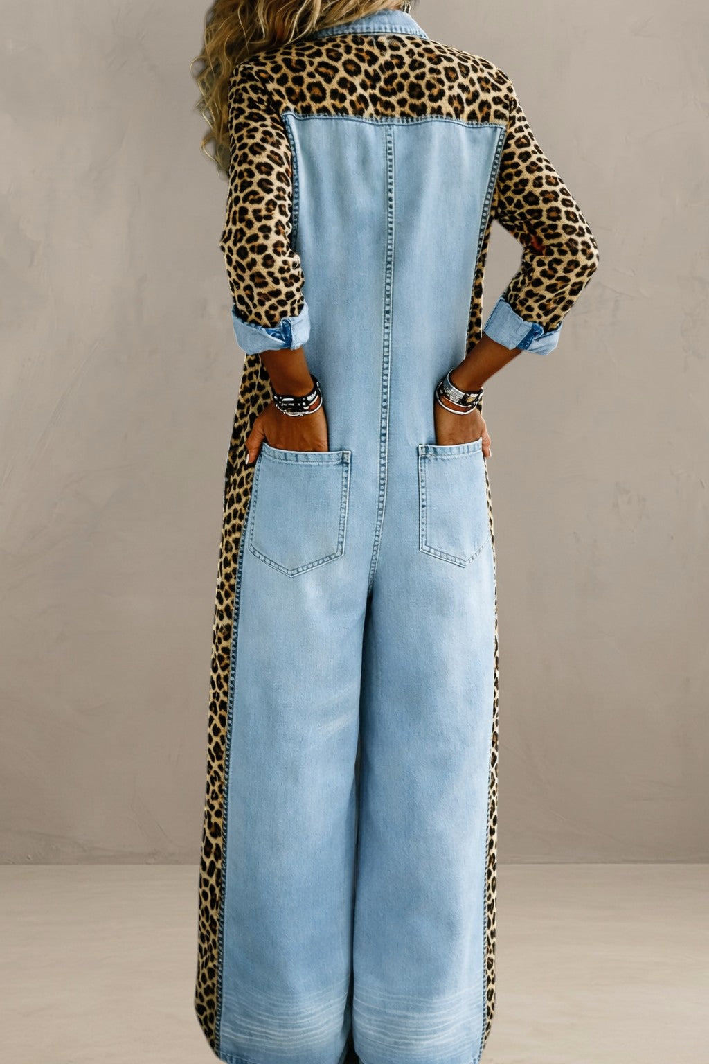 CHIARA | SOFT DENIM SHIRT JUMPSUIT