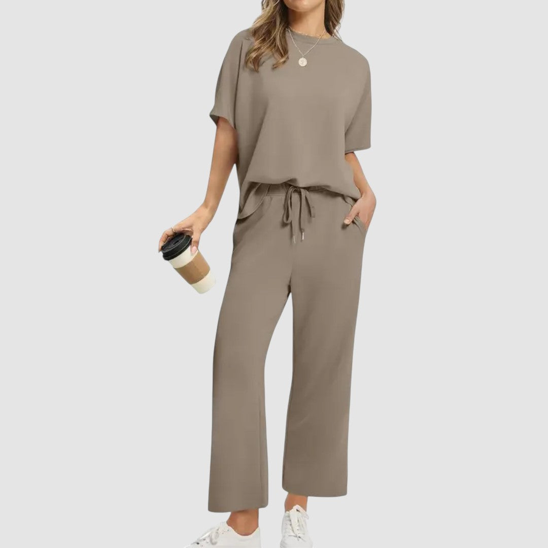 TATUM | RELAXED WIDE LEG TWO PIECE SET