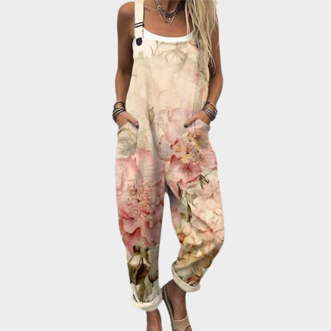 RELAXED DUNGAREE JUMPSUIT