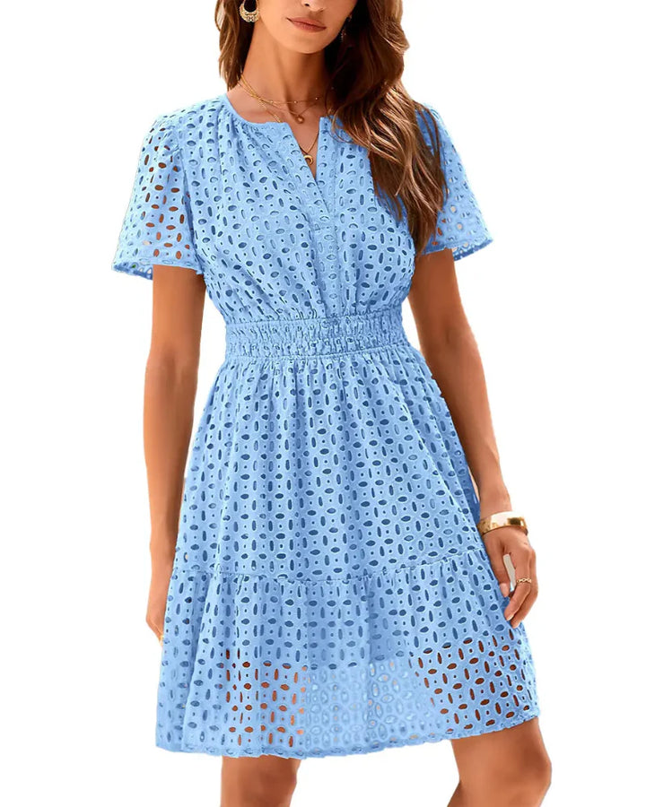 MARION | LACE A-LINE SUMMER DRESS