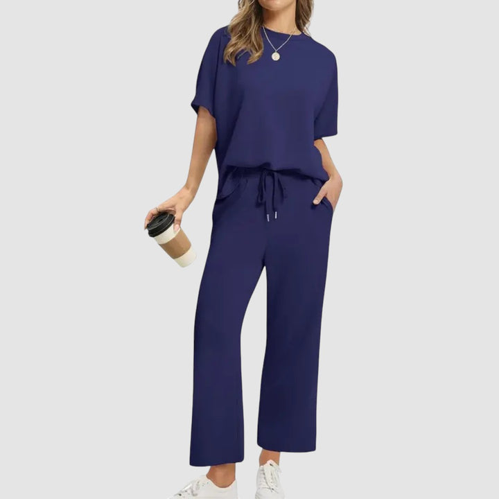 TATUM | RELAXED WIDE LEG TWO PIECE SET