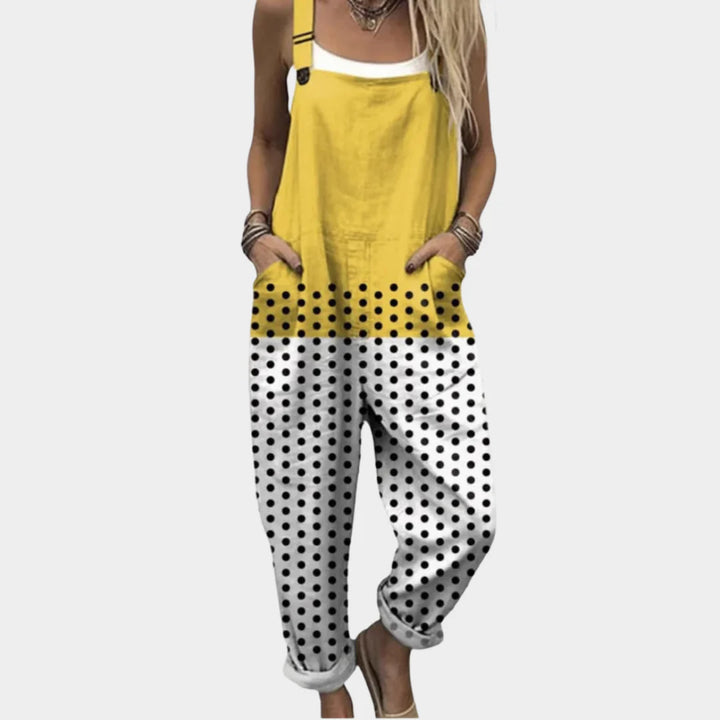 RELAXED DUNGAREE JUMPSUIT