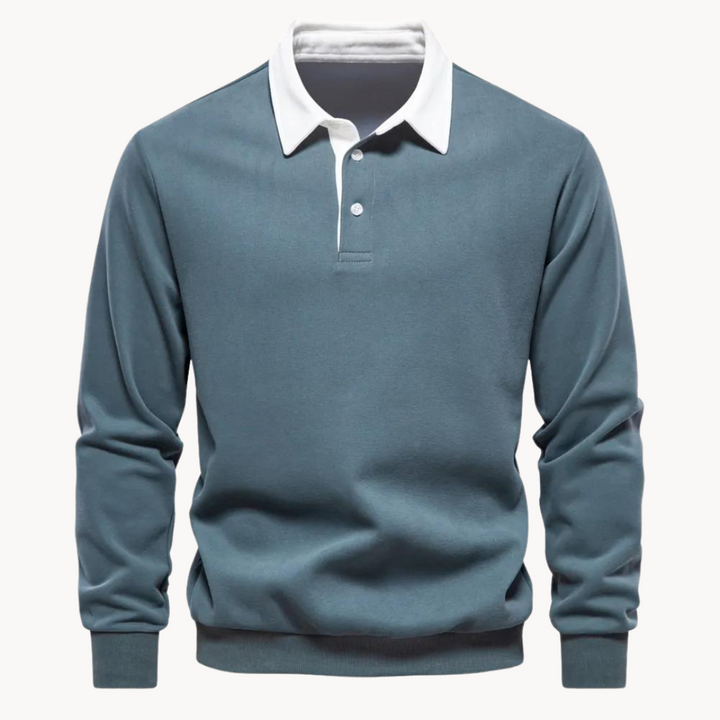 TRISTAN | CASUAL CRAFT POLO SWEATSHIRT