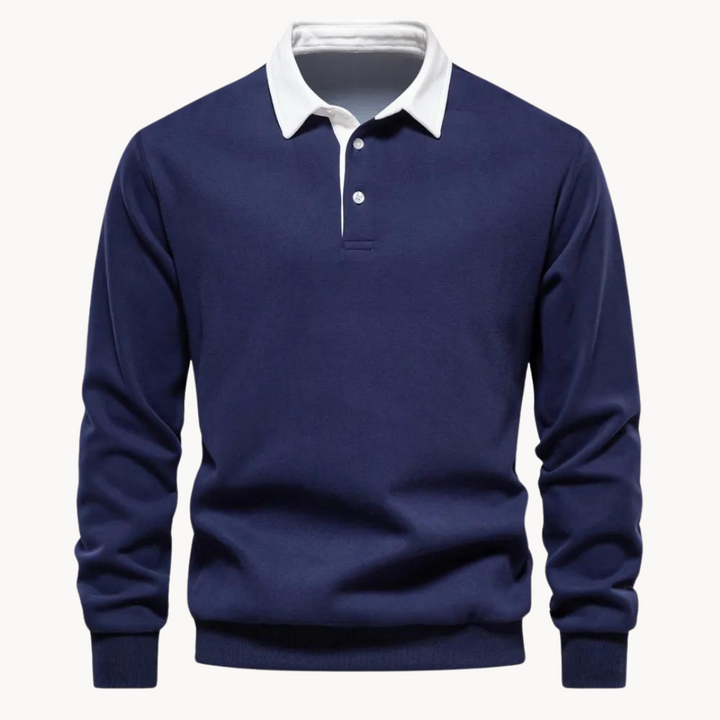 TRISTAN | CASUAL CRAFT POLO SWEATSHIRT