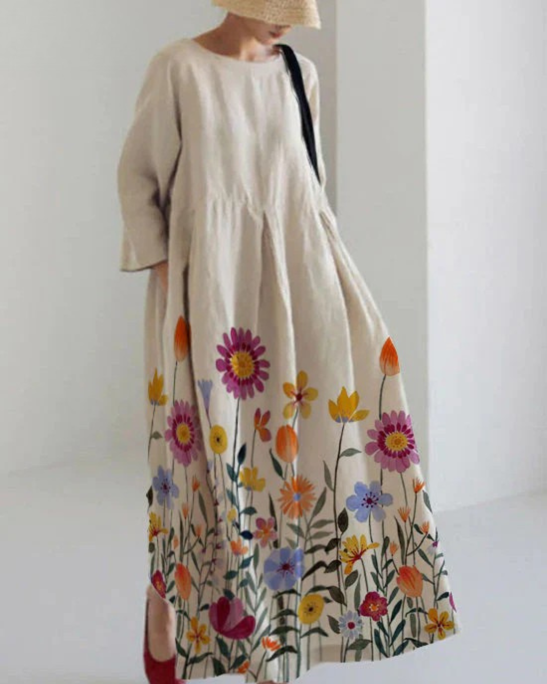 ADELIE | SPRING DRESS FLOWING