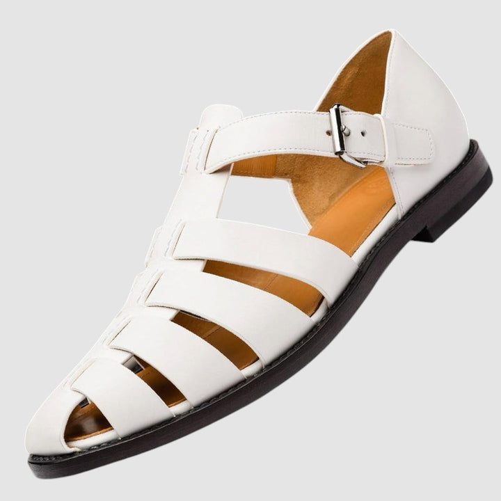FELIX | LEATHER FISHERMAN SANDALS