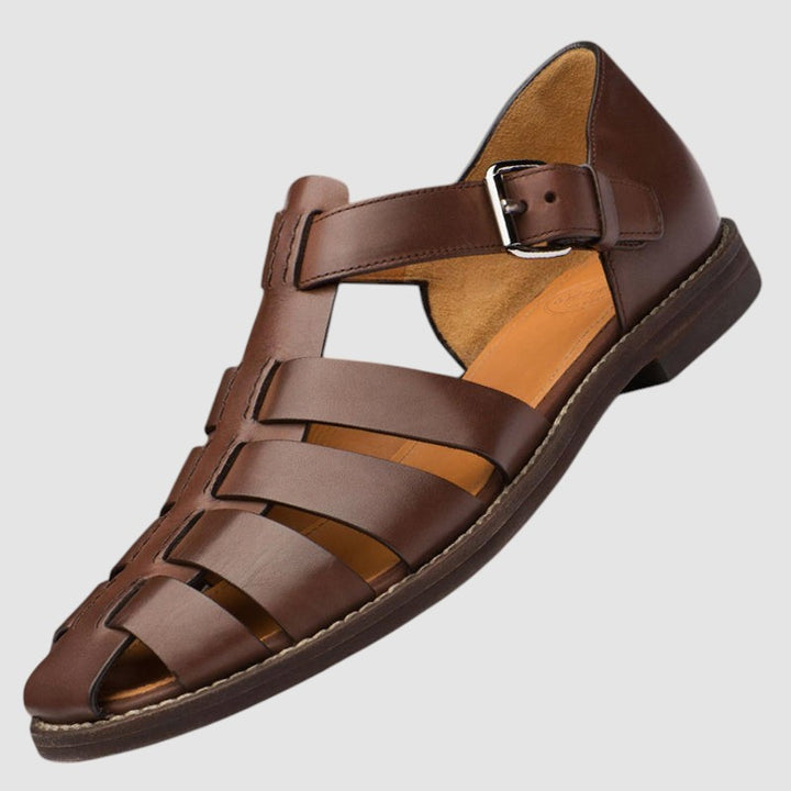 FELIX | LEATHER FISHERMAN SANDALS