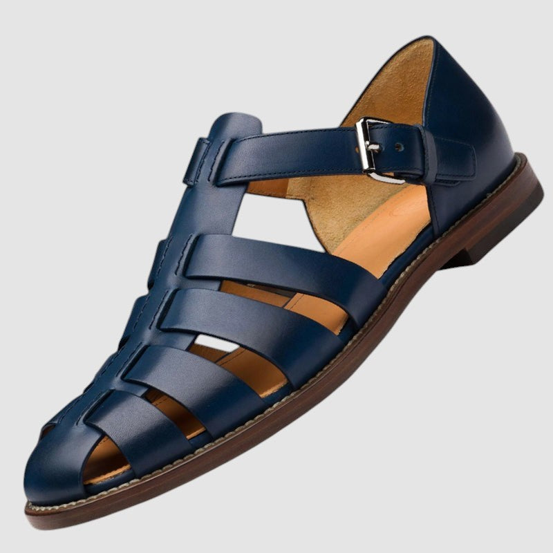 FELIX | LEATHER FISHERMAN SANDALS