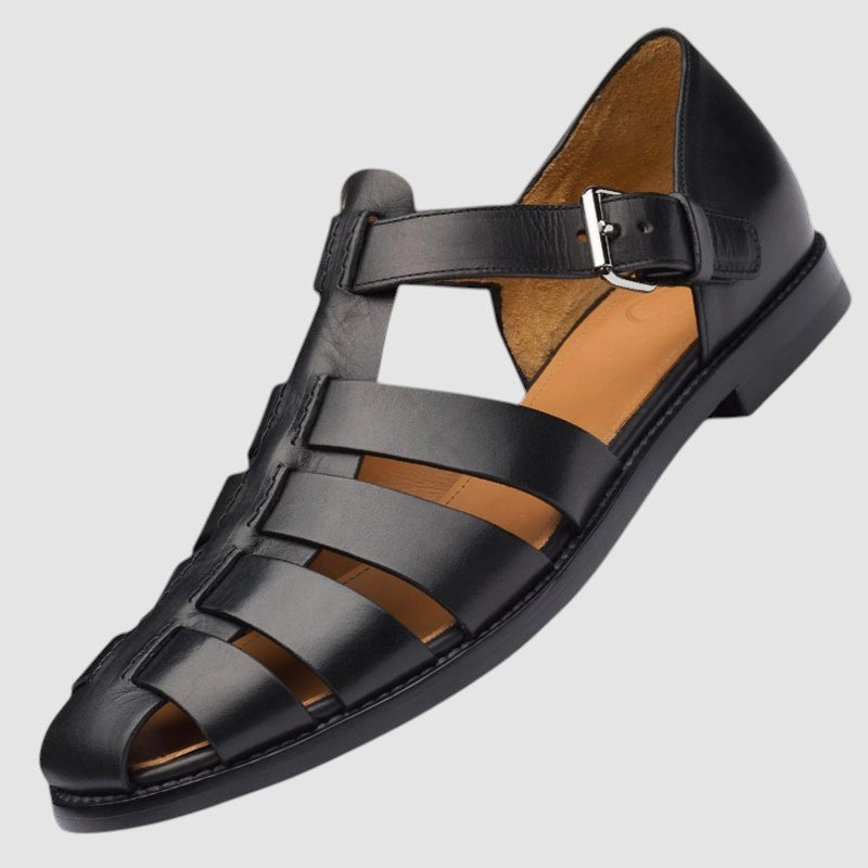 FELIX | LEATHER FISHERMAN SANDALS