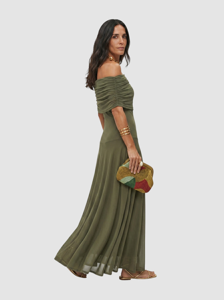 CARLA | OFF-SHOULDER MAXI DRESS