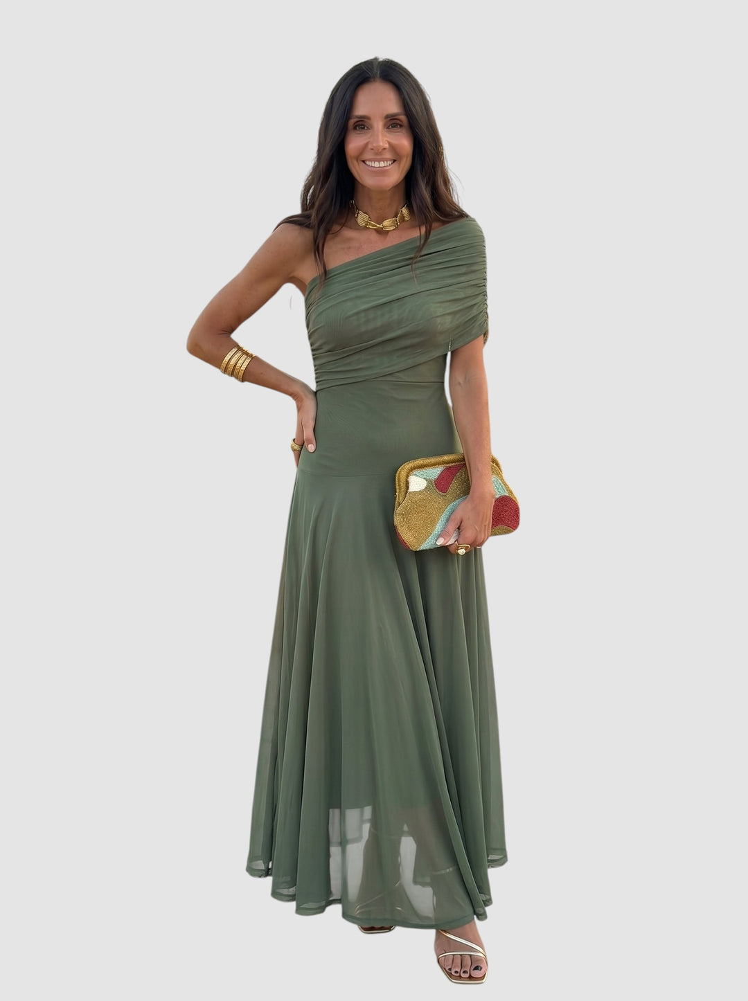 CARLA | OFF-SHOULDER MAXI DRESS