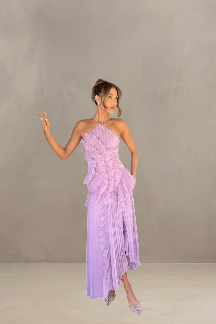 ISADORA | ASYMMETRIC ELEGANT MAXI DRESS