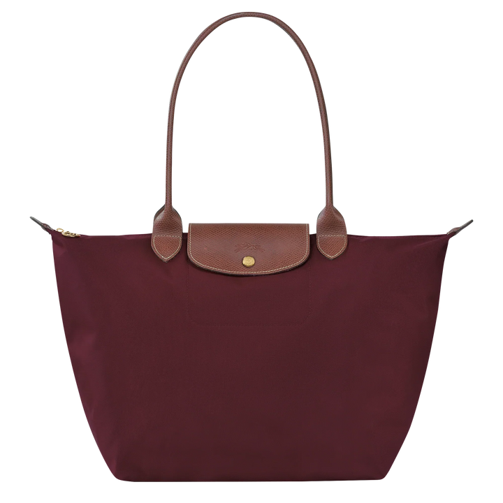 ELARA – Large Foldable Tote, Burgundy
