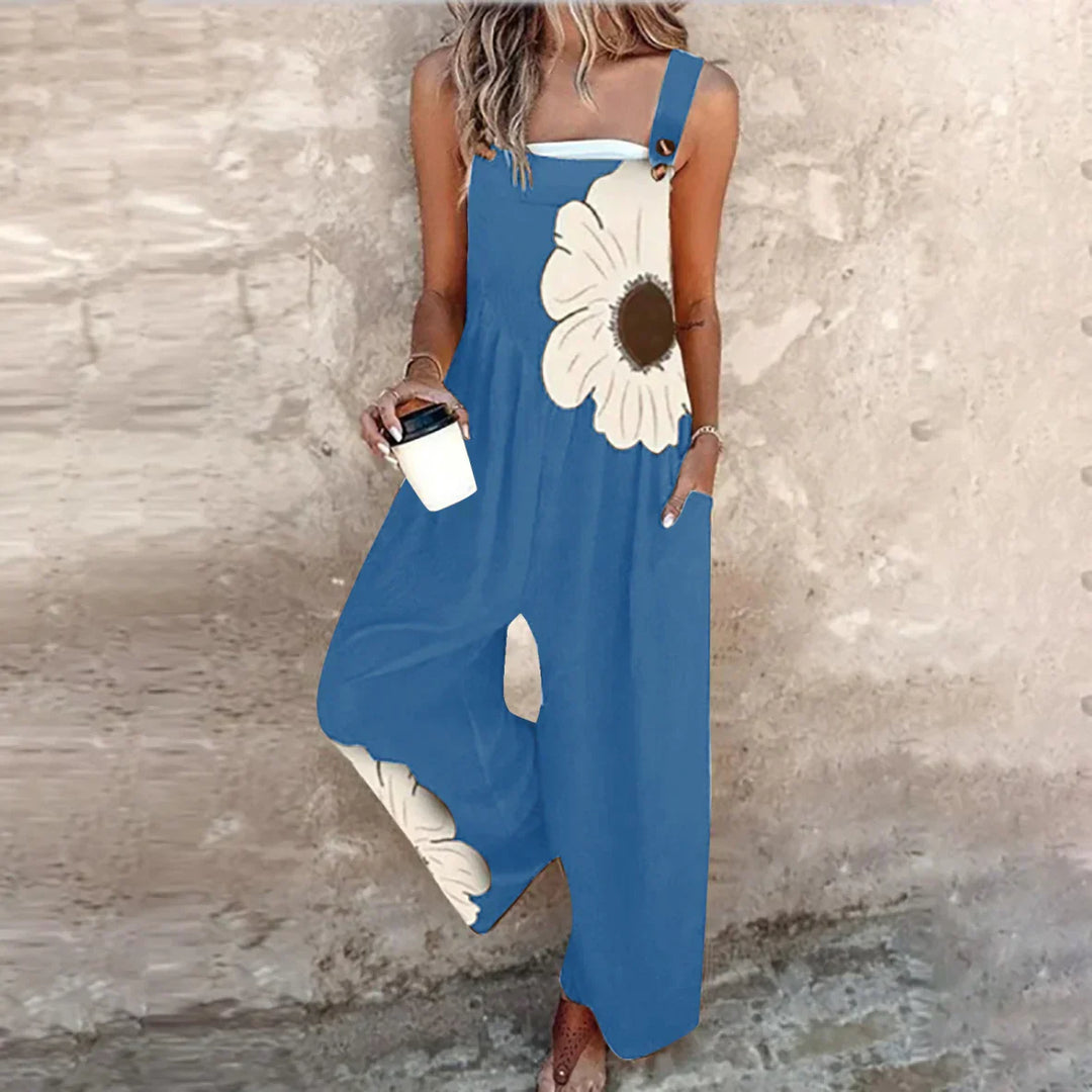 RELAXED DUNGAREE JUMPSUIT