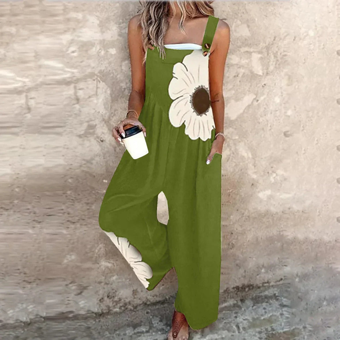 RELAXED DUNGAREE JUMPSUIT