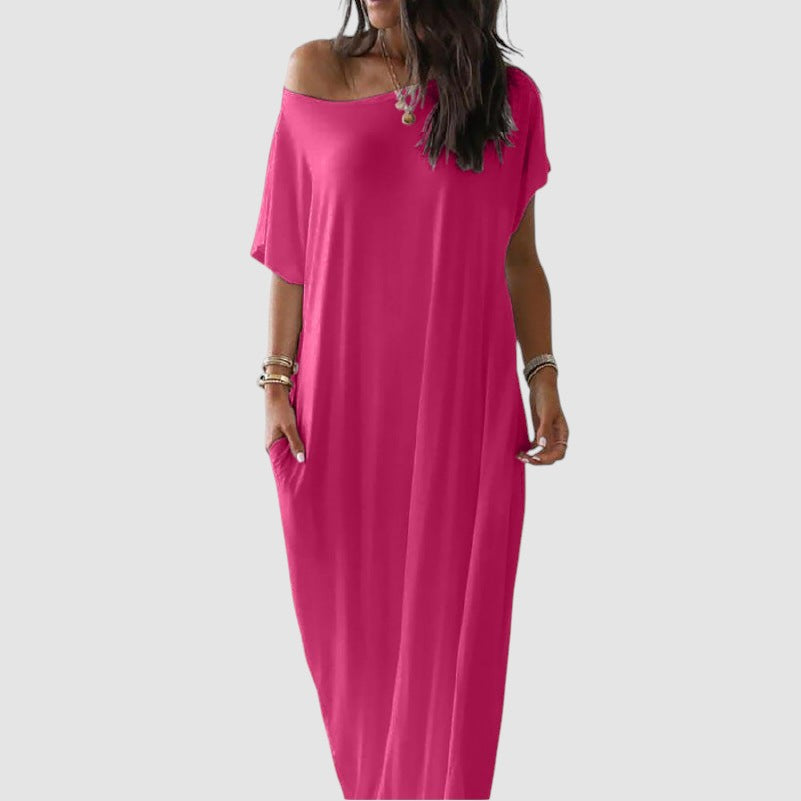 TRACY | OFF-SHOULDER CASUAL DRESS