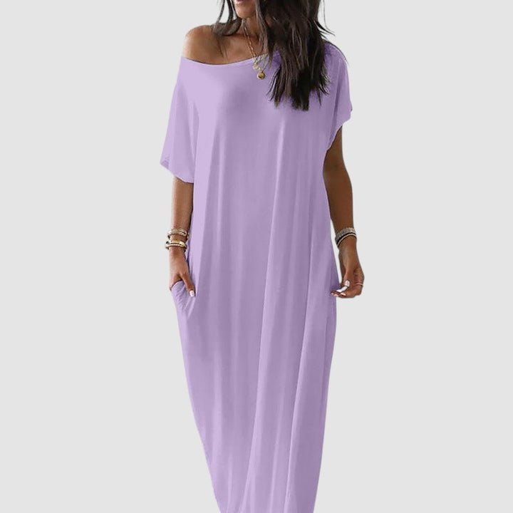 TRACY | OFF-SHOULDER CASUAL DRESS