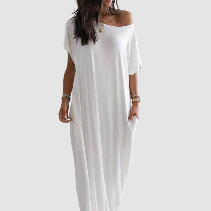 TRACY | OFF-SHOULDER CASUAL DRESS