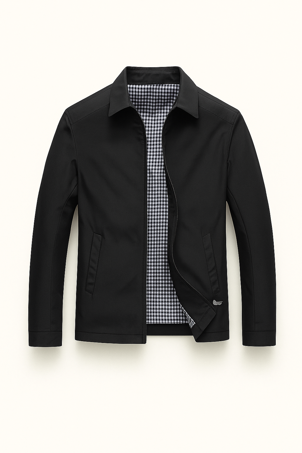 Men’s Jacket – Wool-Blend, Classic & Refined