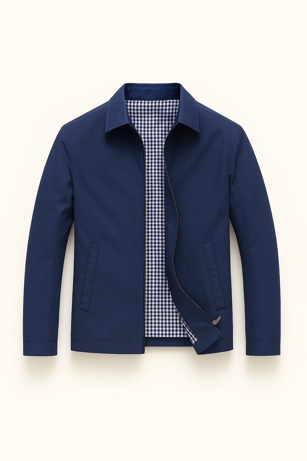 Men’s Jacket – Wool-Blend, Classic & Refined
