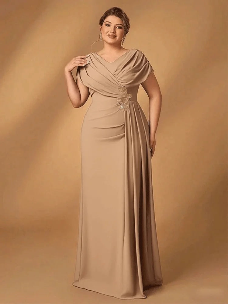 BEVERLEY | CHIFFON EVENING MAXI DRESS