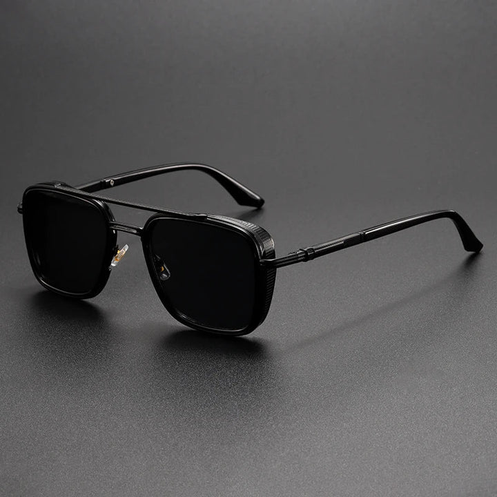 SEBASTIAN | SQUARE DOUBLE BRIDGE SUNGLASSES