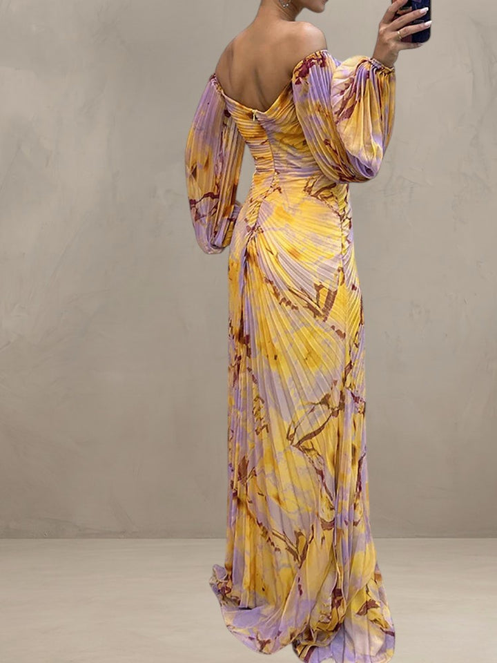 JAMELIA | ELEGANT DRESS WITH V-NECK