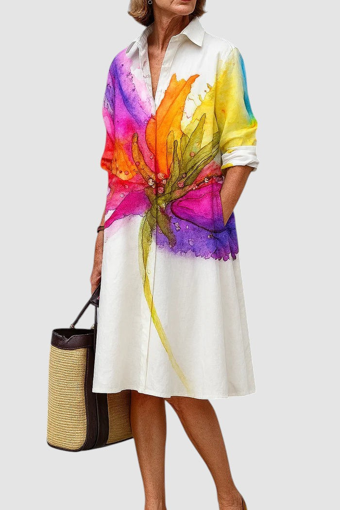 SERAPHINA | SATIN MIDI DRESS