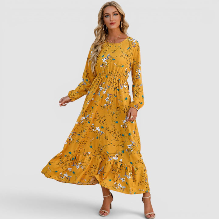 ROSEMARY | BOHEMIAN FLORAL MAXI DRESS