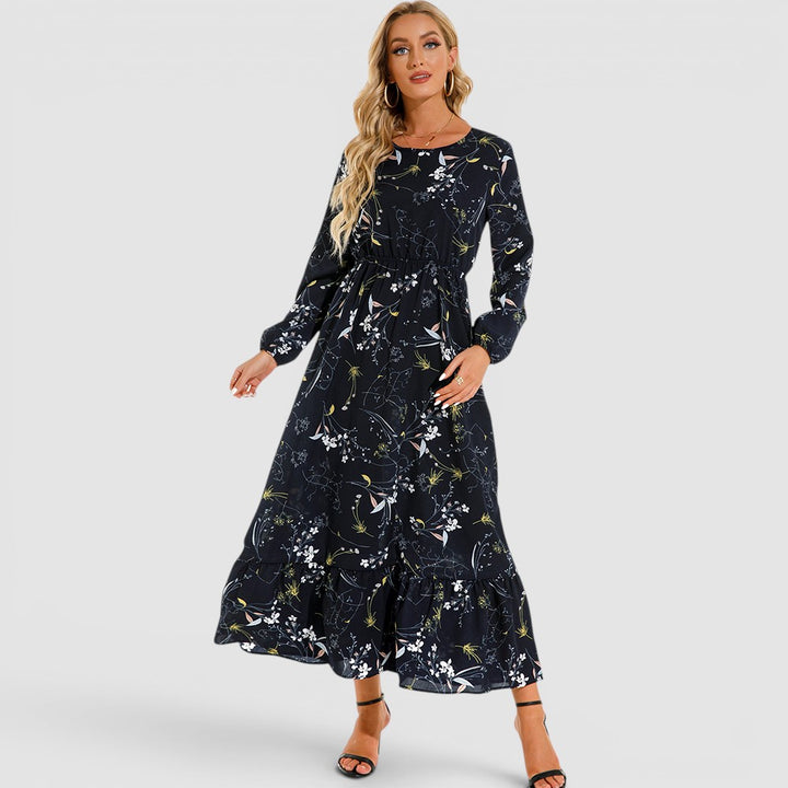 ROSEMARY | BOHEMIAN FLORAL MAXI DRESS