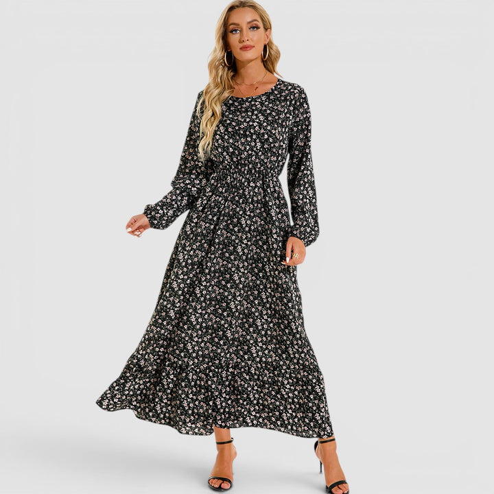 ROSEMARY | BOHEMIAN FLORAL MAXI DRESS