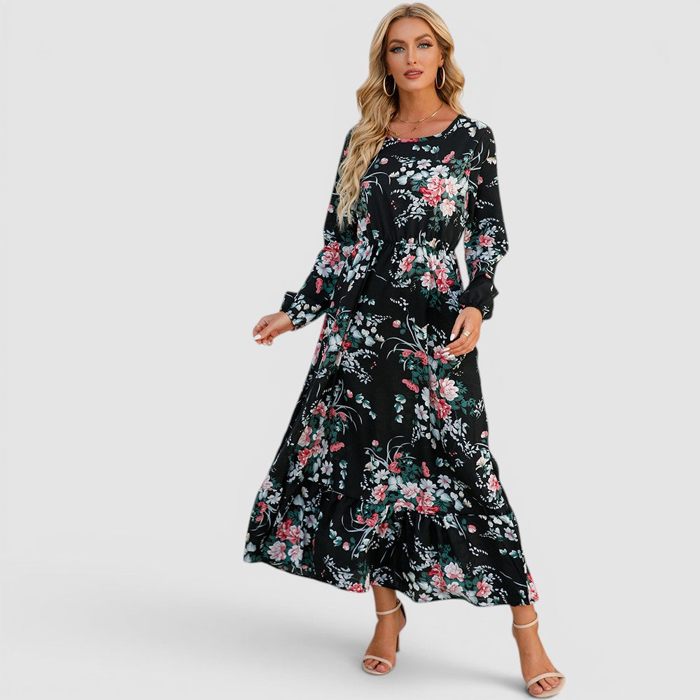 ROSEMARY | BOHEMIAN FLORAL MAXI DRESS