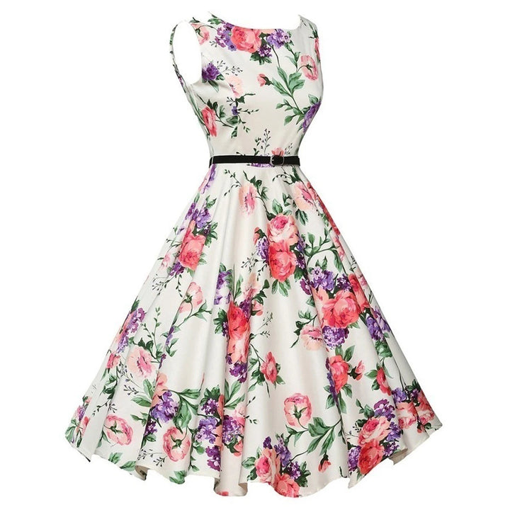 RITA | FLORAL VINTAGE SWING DRESS