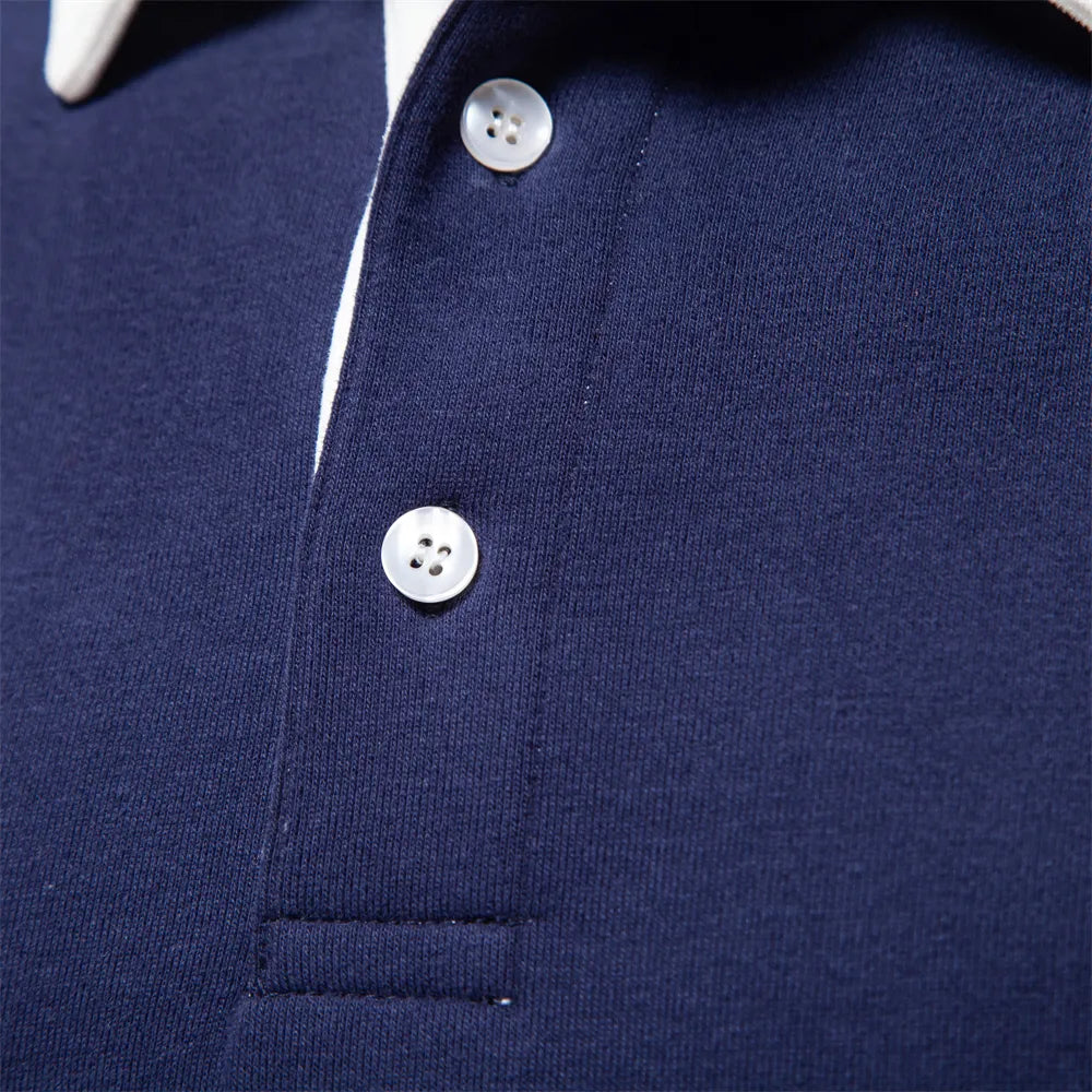 TRISTAN | CASUAL CRAFT POLO SWEATSHIRT