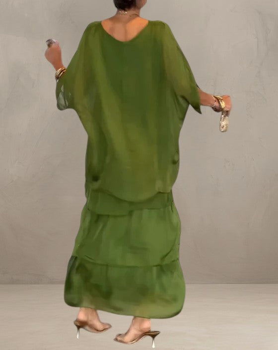 LUNARA | FLOWING ELEGANT MAXI DRESS