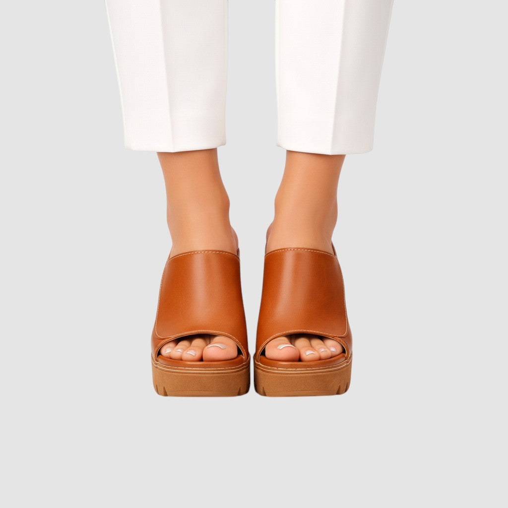 LOUISE | PLATFORM MULE SANDALS