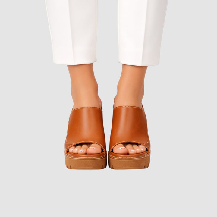 LOUISE | PLATFORM MULE SANDALS