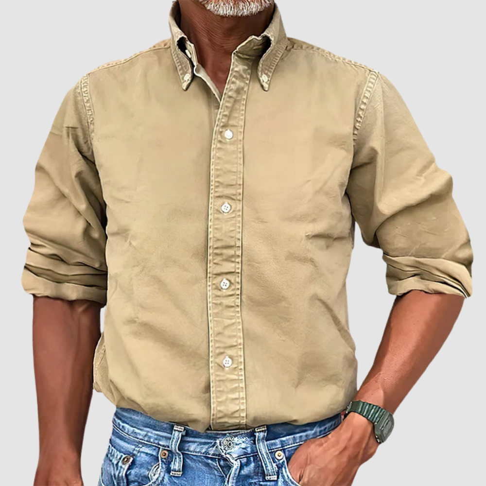 MICHAEL | BUTTON DOWN LONG SLEEVE SHIRT