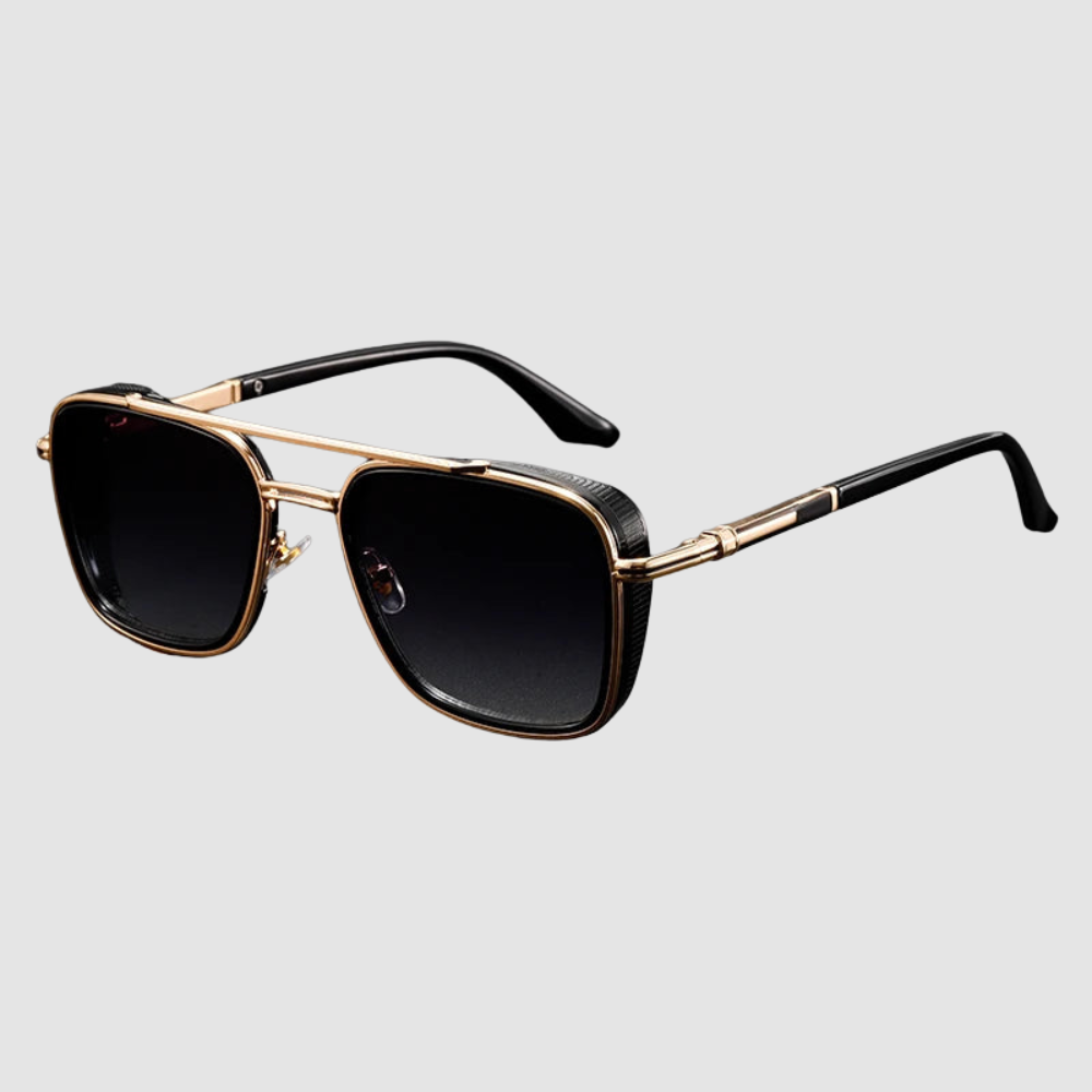 SEBASTIAN | SQUARE DOUBLE BRIDGE SUNGLASSES