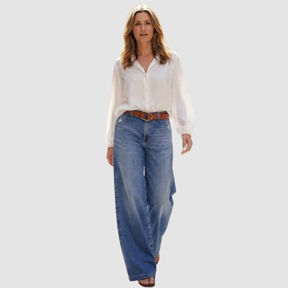 KAMILLE | HIGH-WAIST WIDE-LEG JEANS