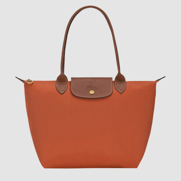 ELARA – Large Foldable Tote, Brick