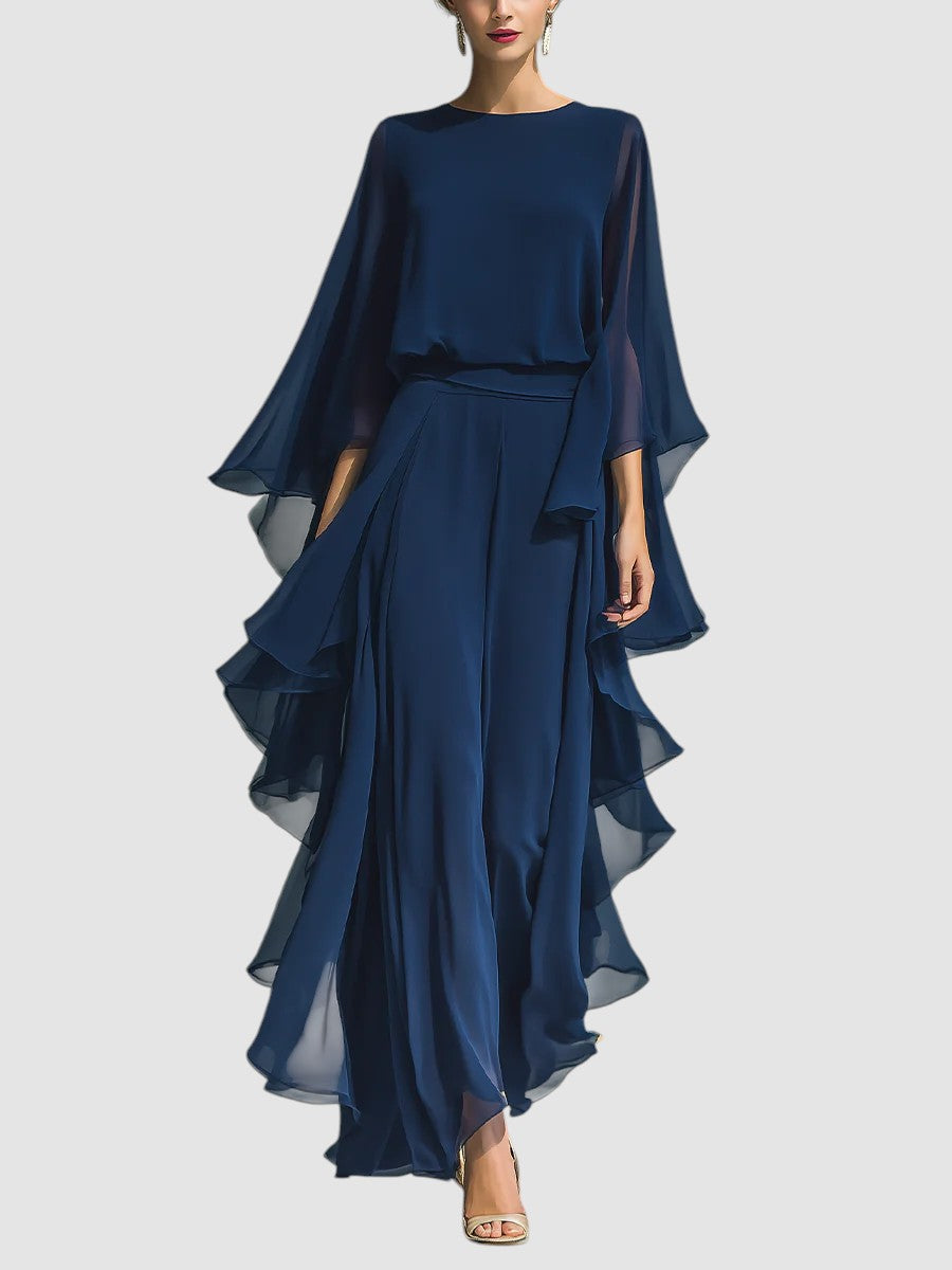 EVA | FLARED SLEEVE CO-ORD SET